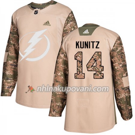 Tampa Bay Lightning Dresy Chris Kunitz 14 Adidas 2017-2018 Camo Veterans Day Practice Authentic - Pánské Tampa Bay Lightning Dresy Chris Kunitz 14 Adidas 2017-2018 Camo Veterans Day Practice Authentic - Pánské